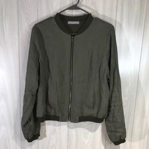 Olivia Moon zippered jacket size Medium